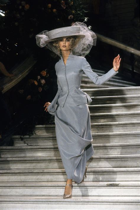 vintage dior runway.